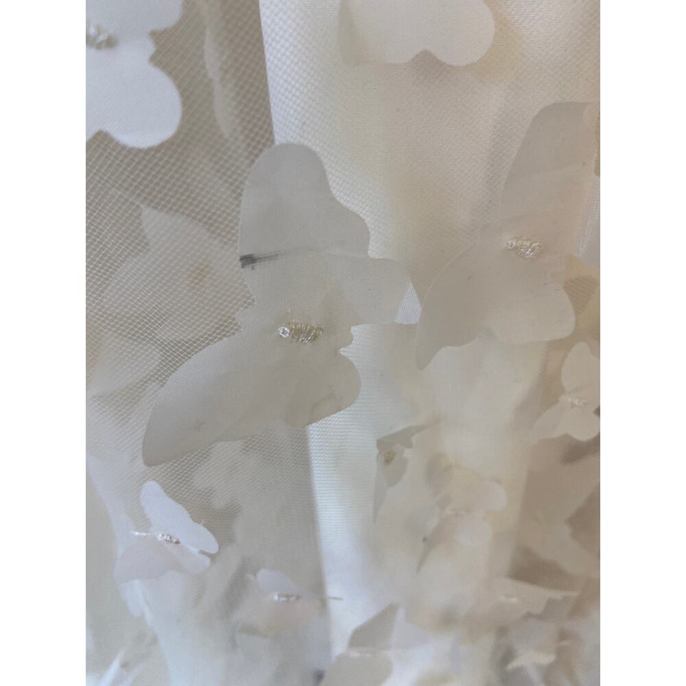 Thirty Thirty LA Butterfly Lace Back Special Occassion Dress Sz M - Picture 6 of 9